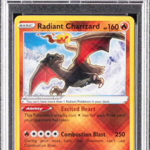2023 POKEMON SWSH RADIANT CHARIZARD GEM MT 10 CROWN ZENITH
