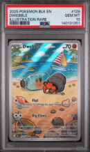 2025 POKEMON BLK EN DWEBBLE GEM MT 10 ILLUSTRATION RARE